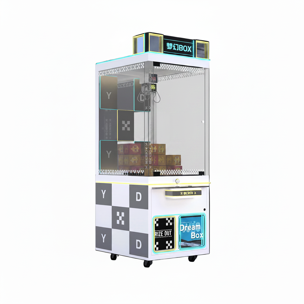 Dream Box Claw Machine - Transparent Right Glass
