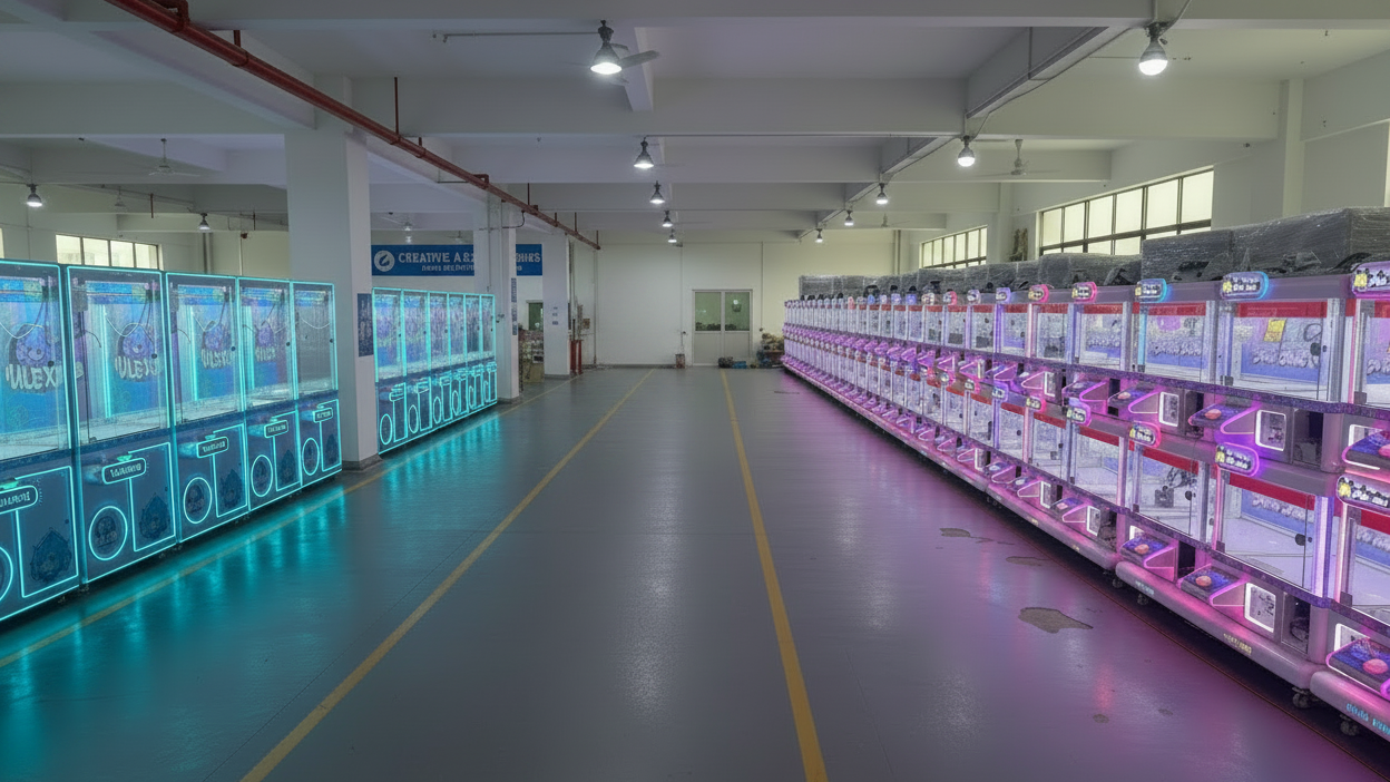 Factory - Clean Aisle No Forklift