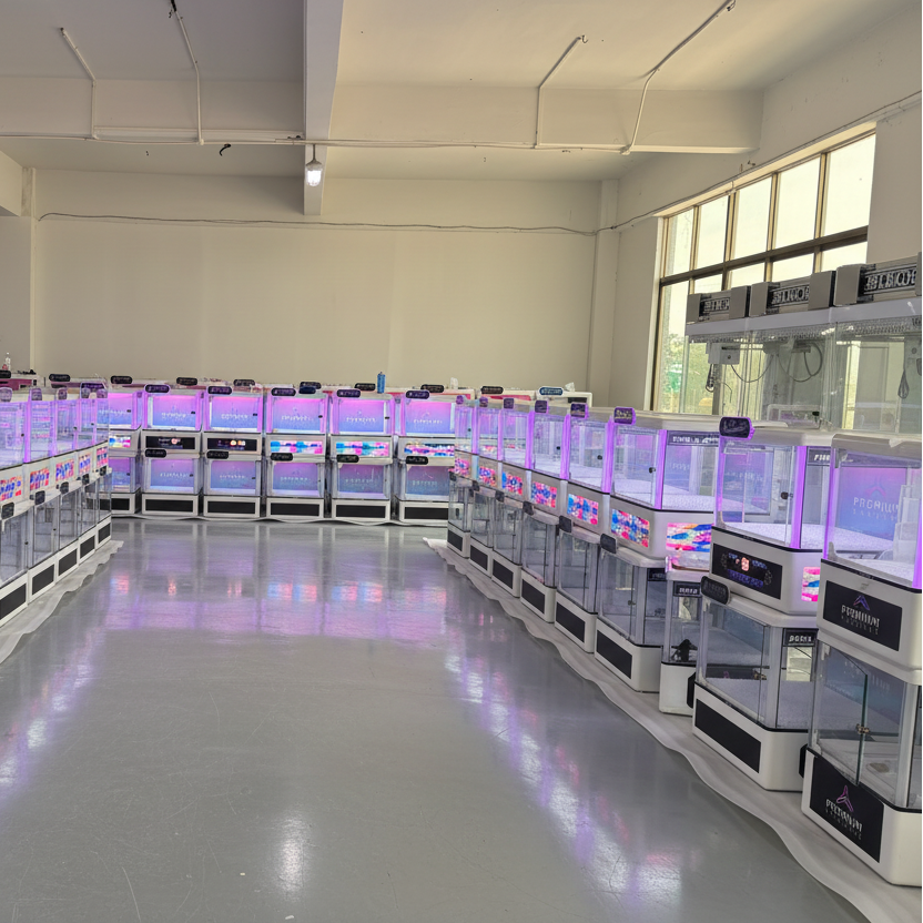 Premium Claw Machine Showroom
